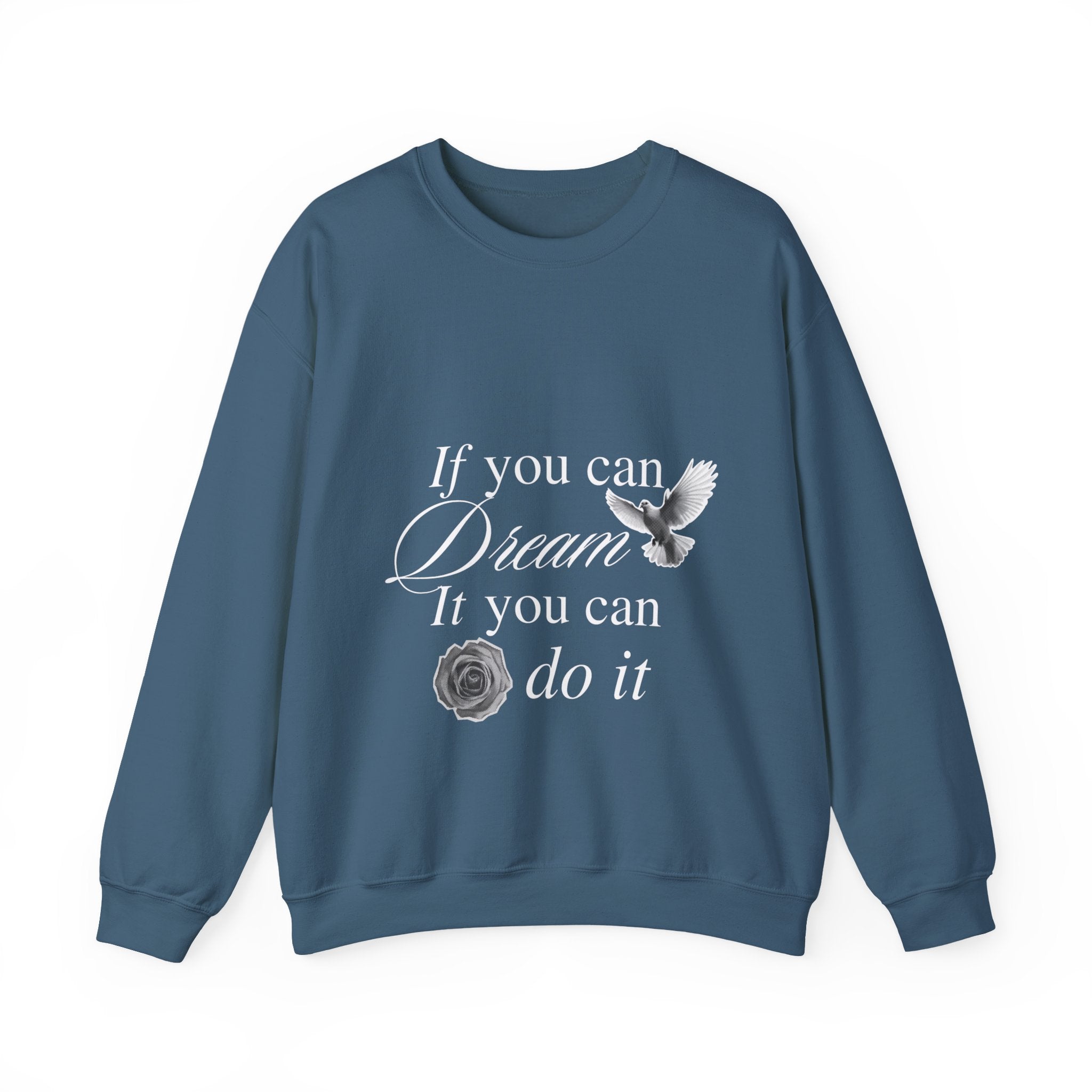 Trending Typo Design Crewneck Sweatshirt