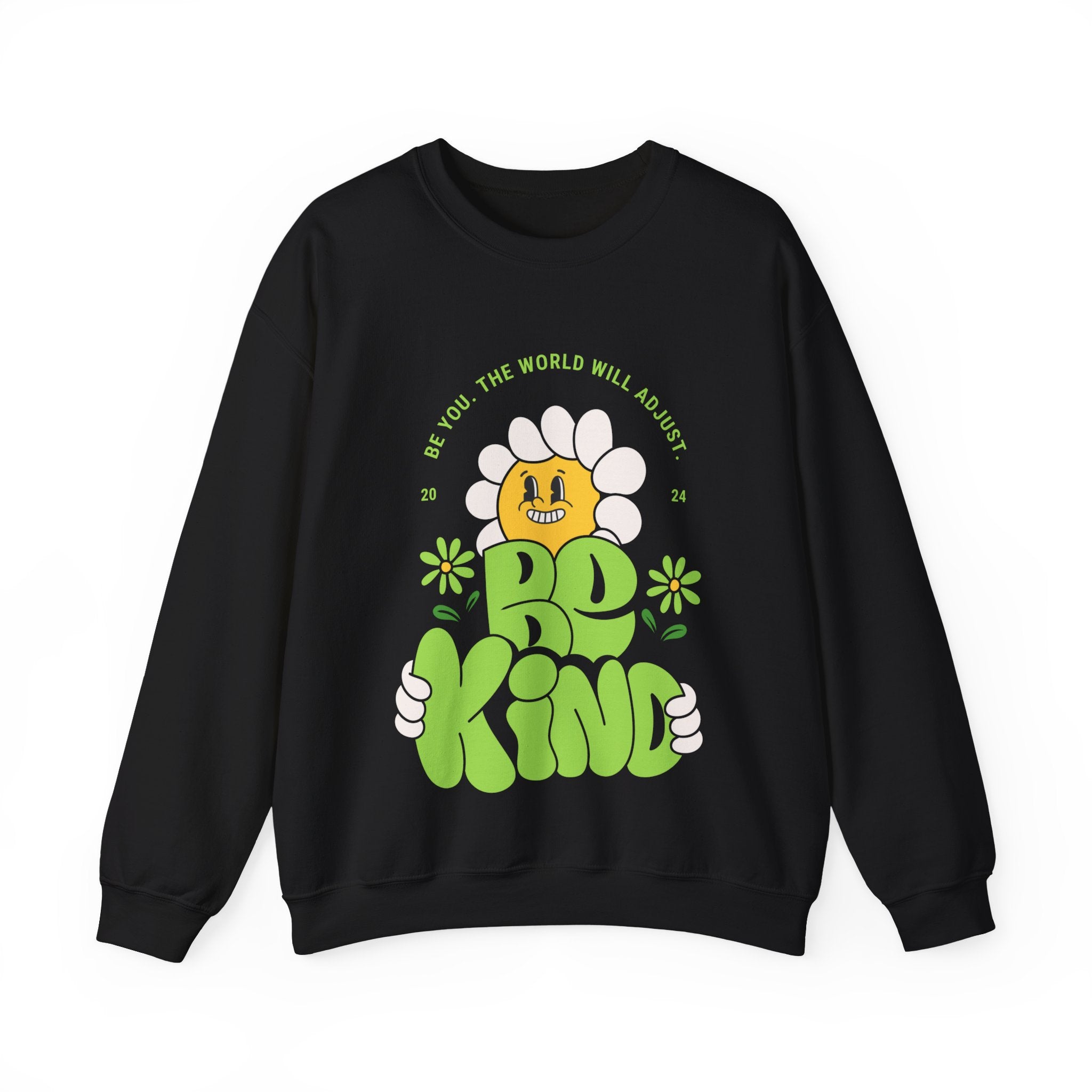 Trending Typo Design Crewneck Sweatshirt