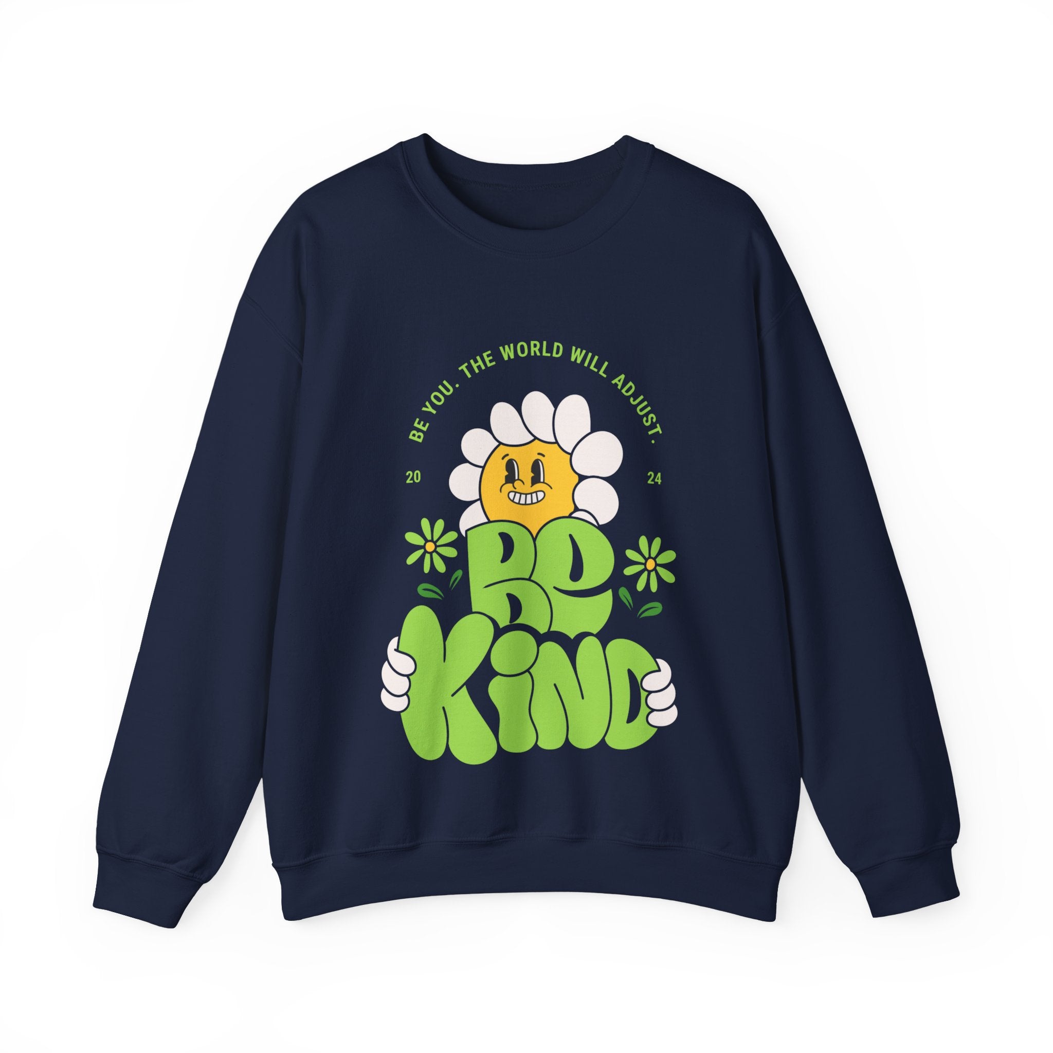 Trending Typo Design Crewneck Sweatshirt
