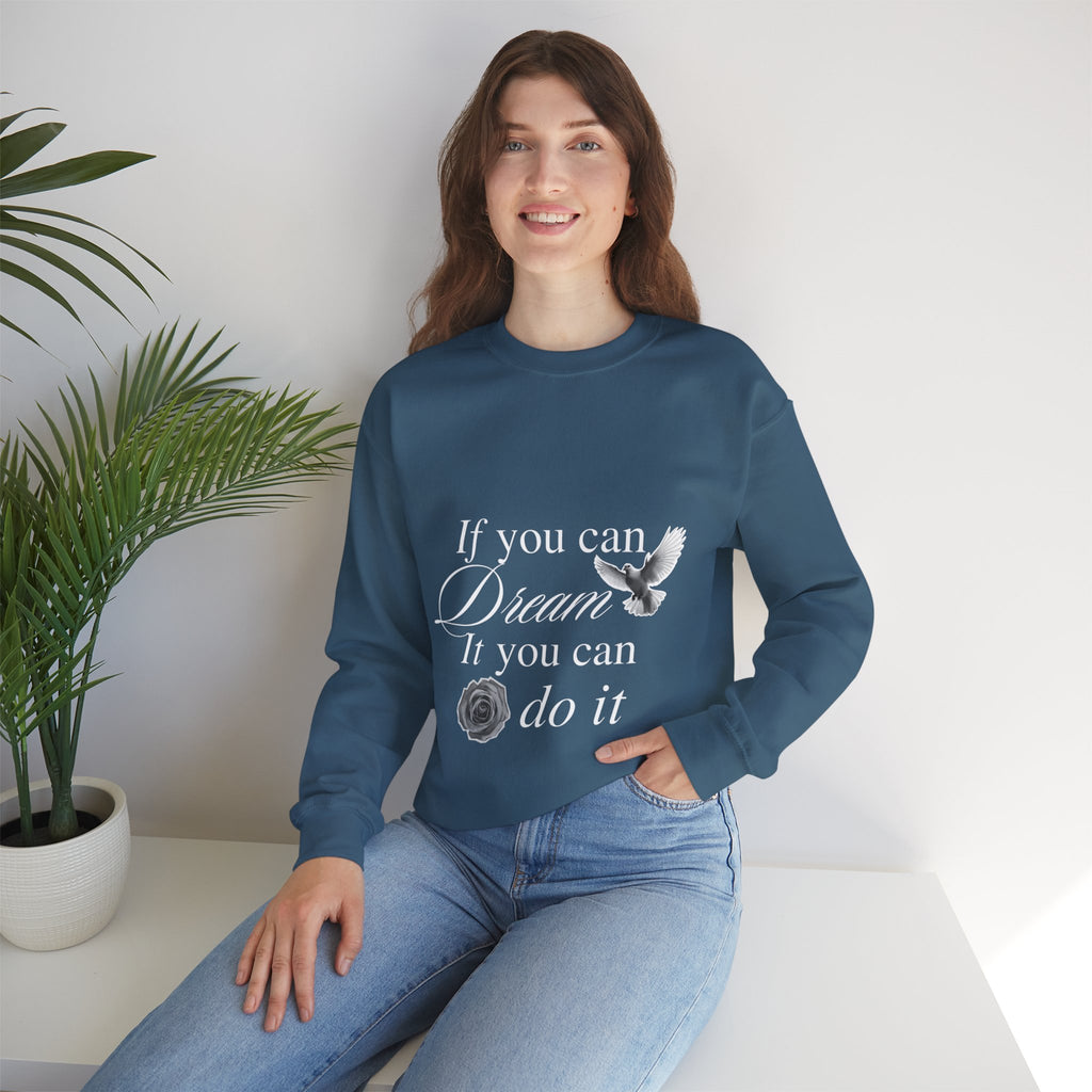 Trending Typo Design Crewneck Sweatshirt