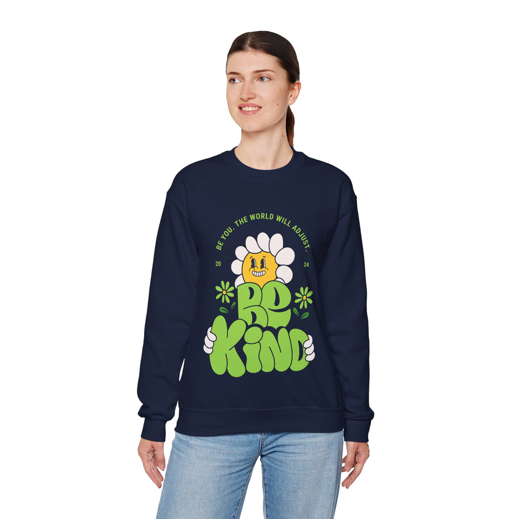 Trending Typo Design Crewneck Sweatshirt