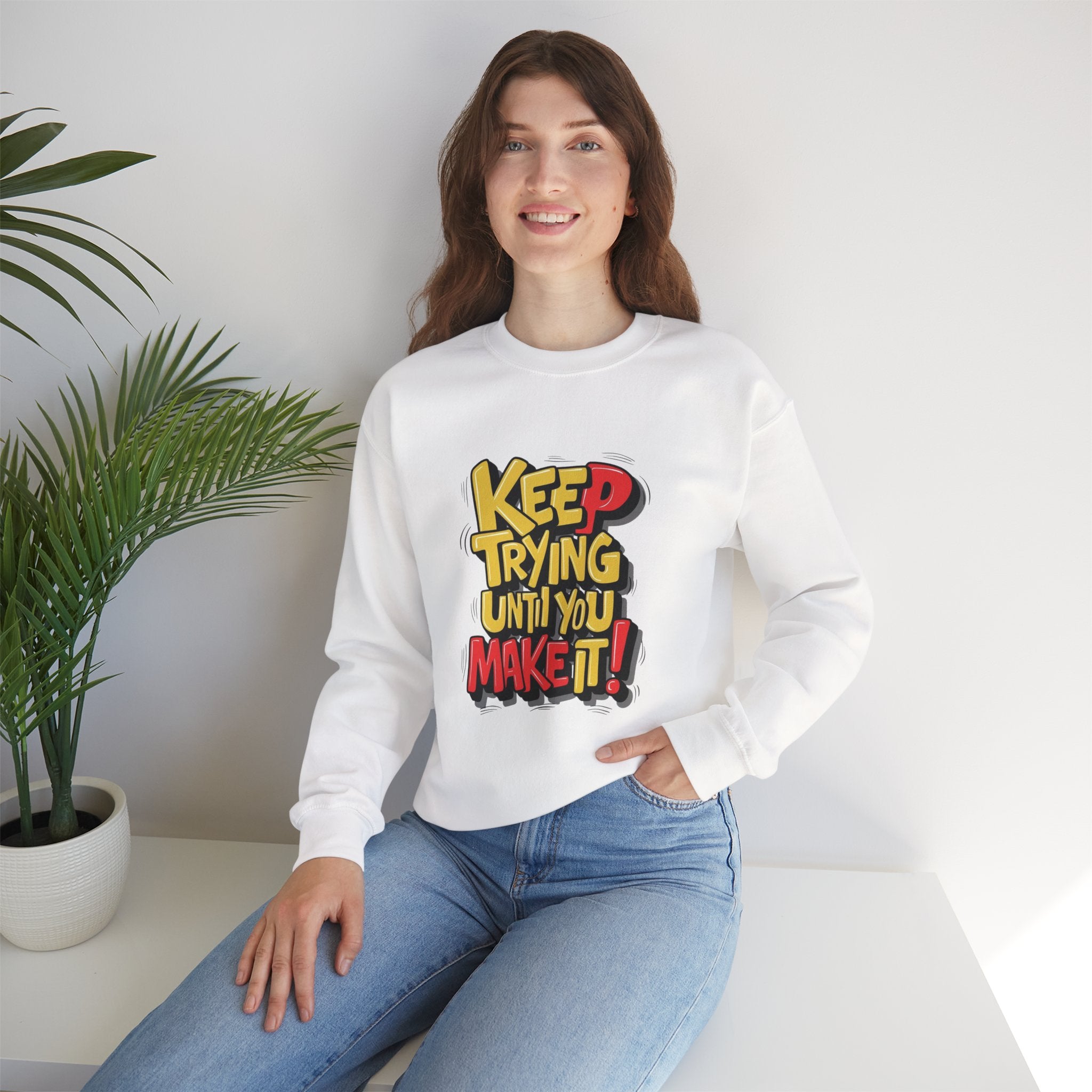 TypoGraphy Heavy Blend™ Crewneck Sweatshirt