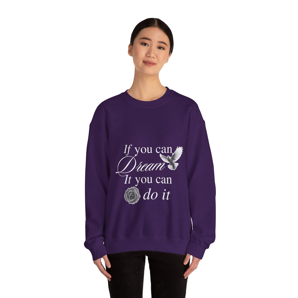 Trending Typo Design Crewneck Sweatshirt