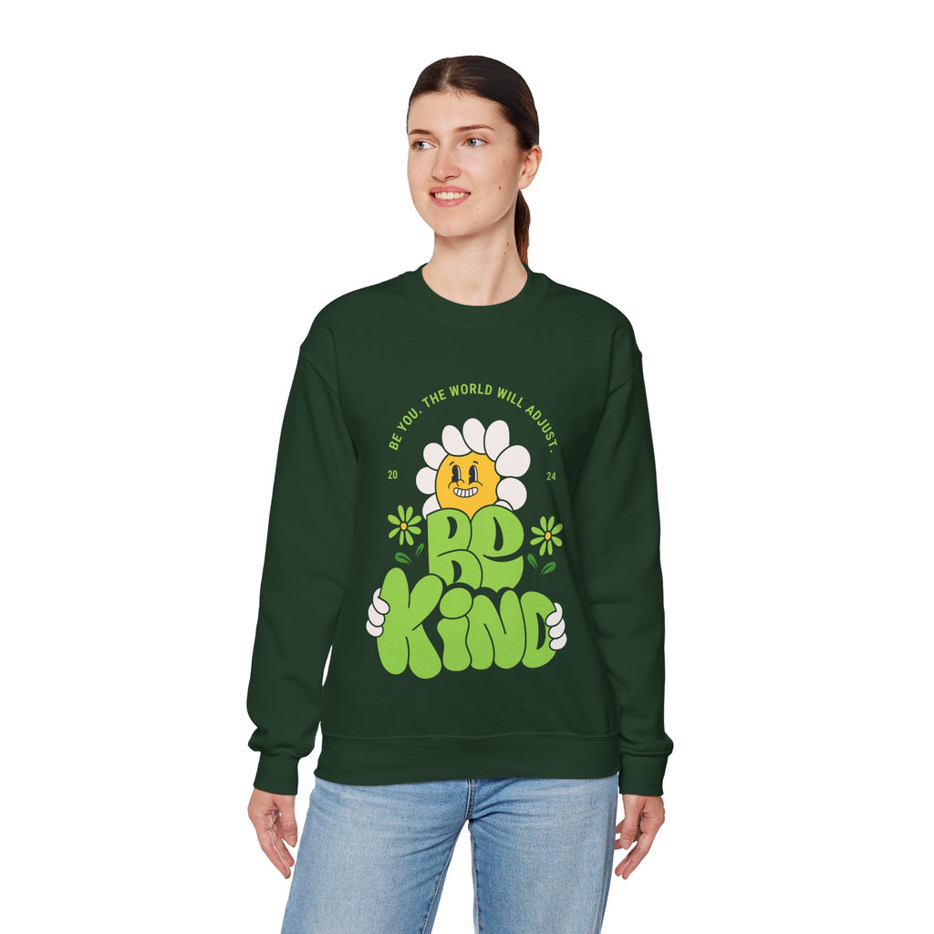 Trending Typo Design Crewneck Sweatshirt
