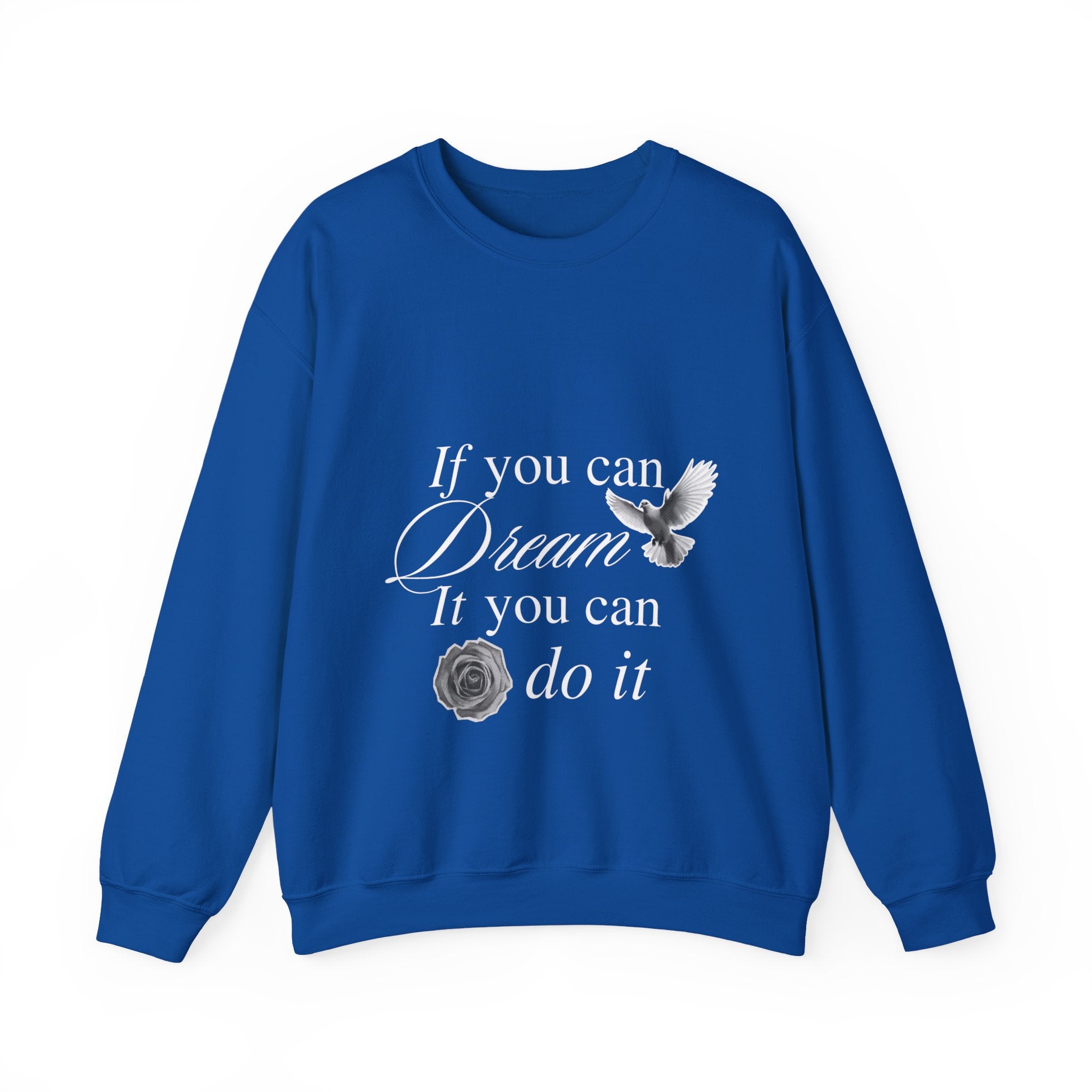 Trending Typo Design Crewneck Sweatshirt