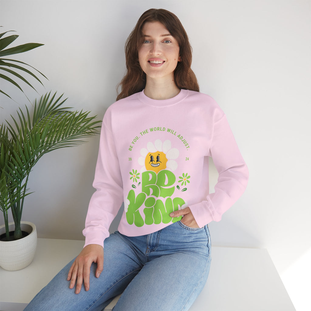 Trending Typo Design Crewneck Sweatshirt