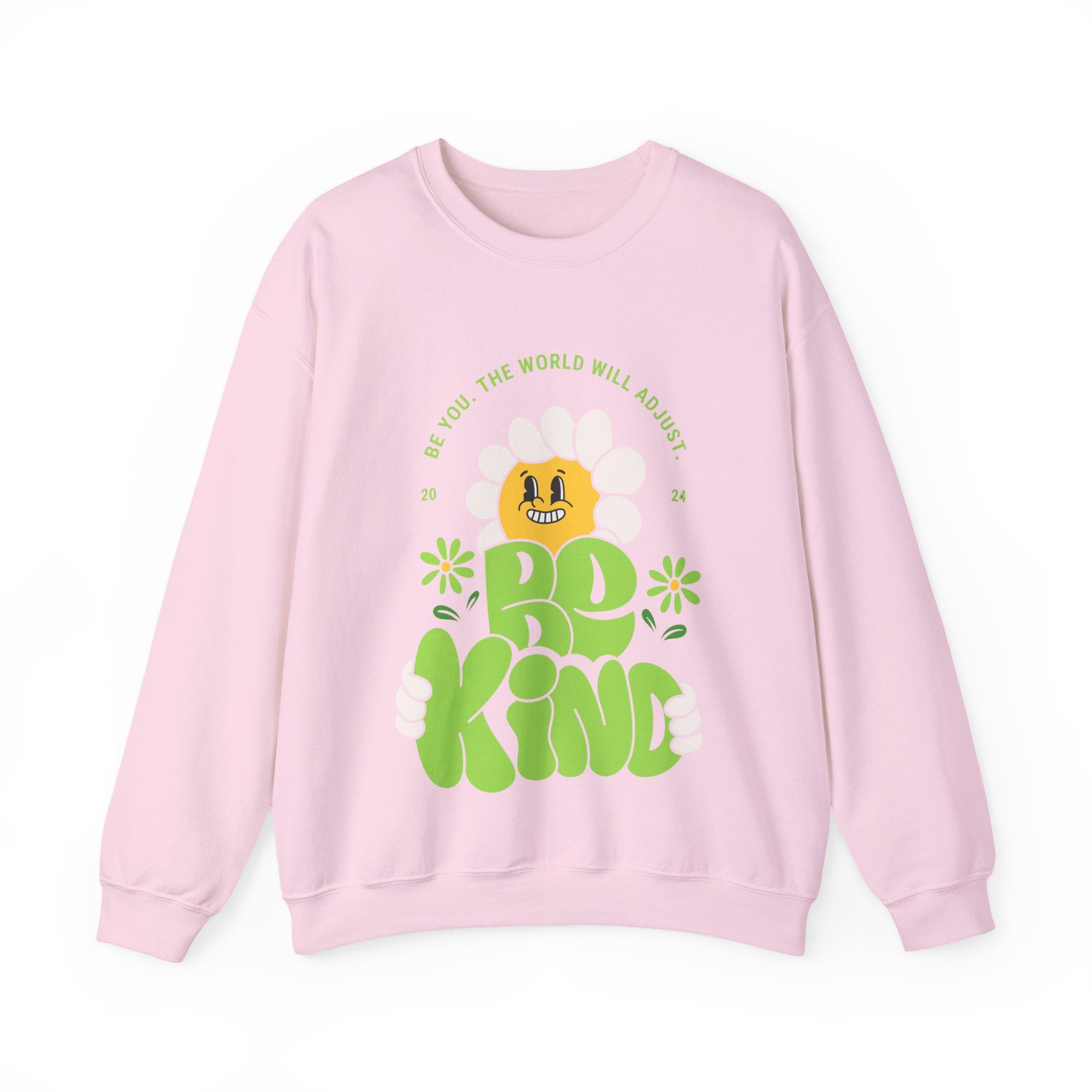 Trending Typo Design Crewneck Sweatshirt