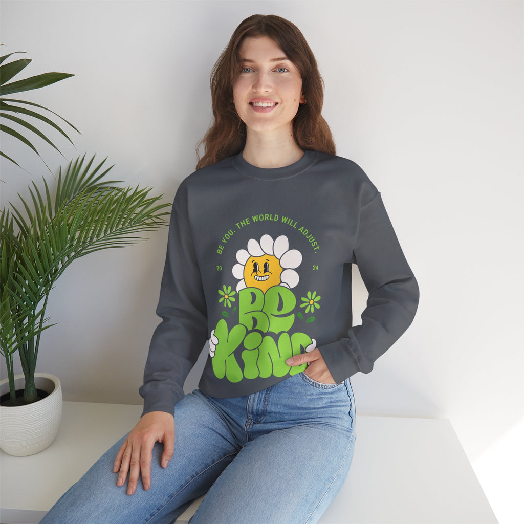 Trending Typo Design Crewneck Sweatshirt