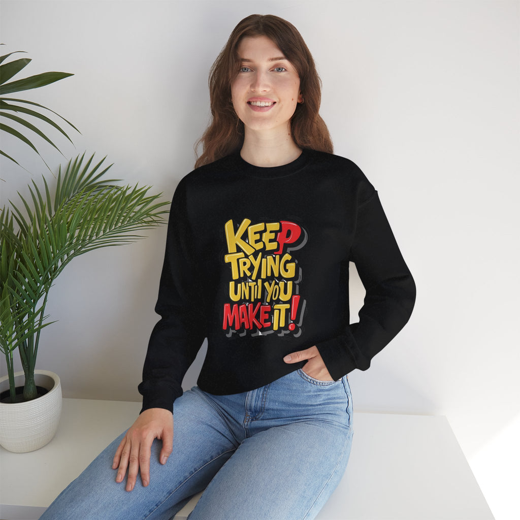 TypoGraphy Heavy Blend™ Crewneck Sweatshirt