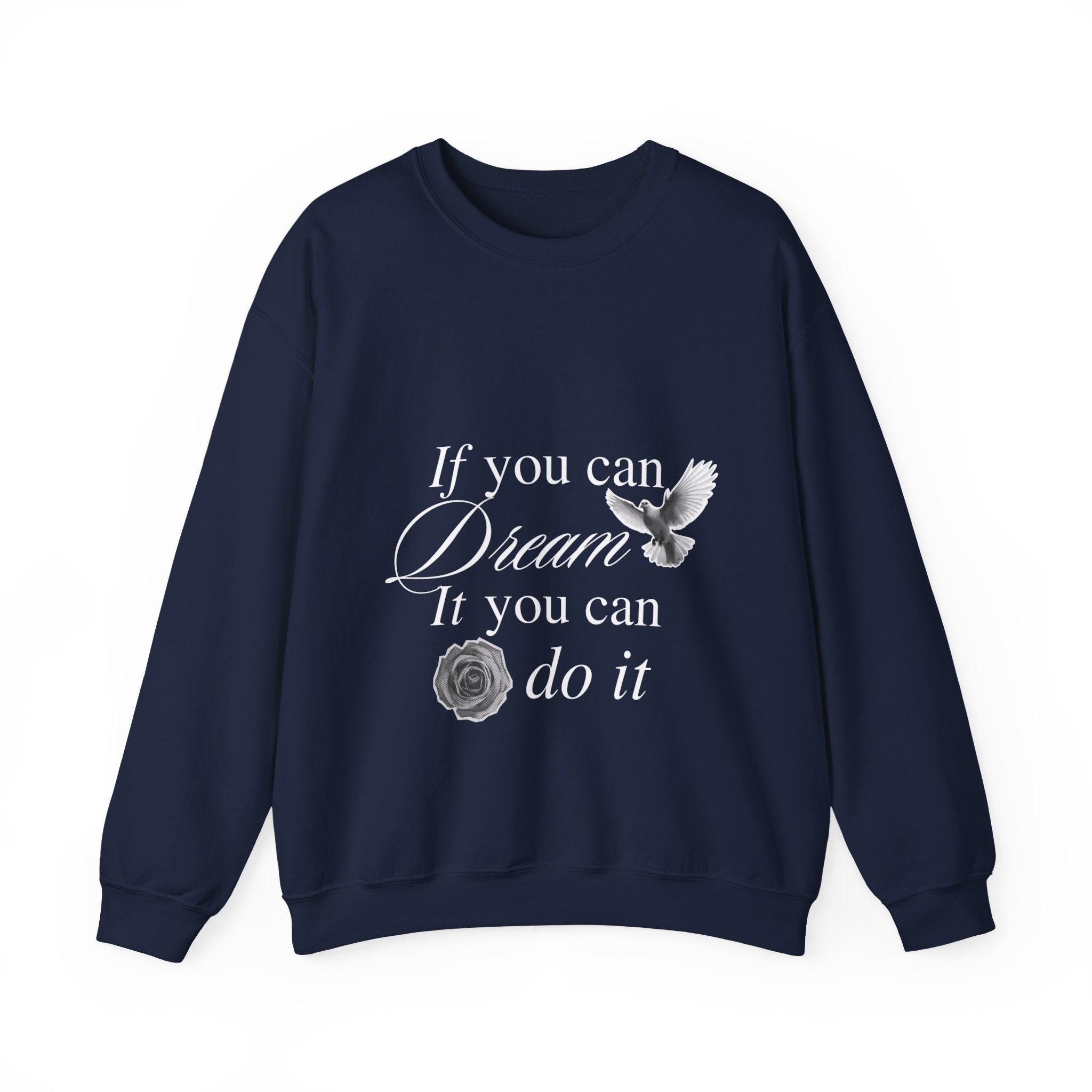Trending Typo Design Crewneck Sweatshirt