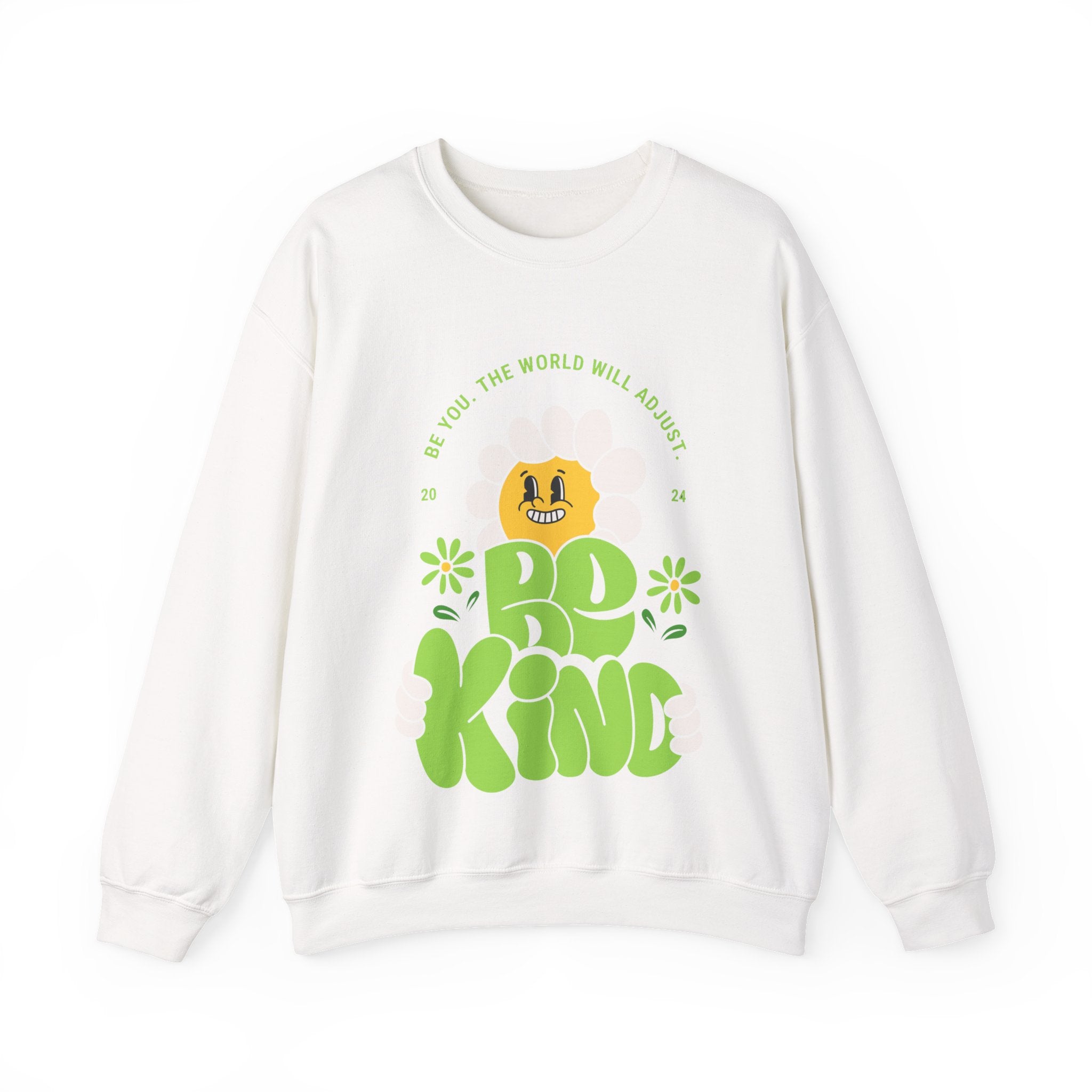 Trending Typo Design Crewneck Sweatshirt