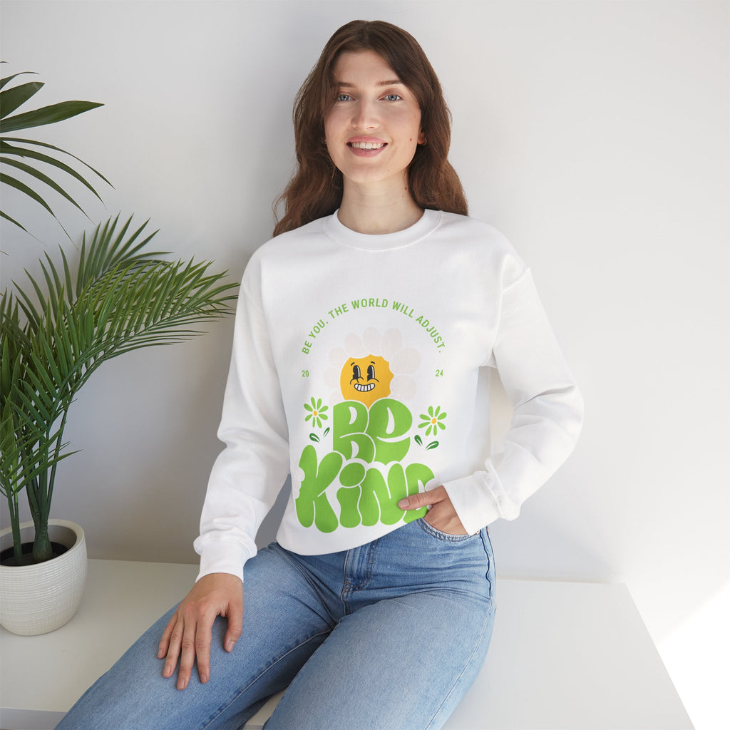 Trending Typo Design Crewneck Sweatshirt