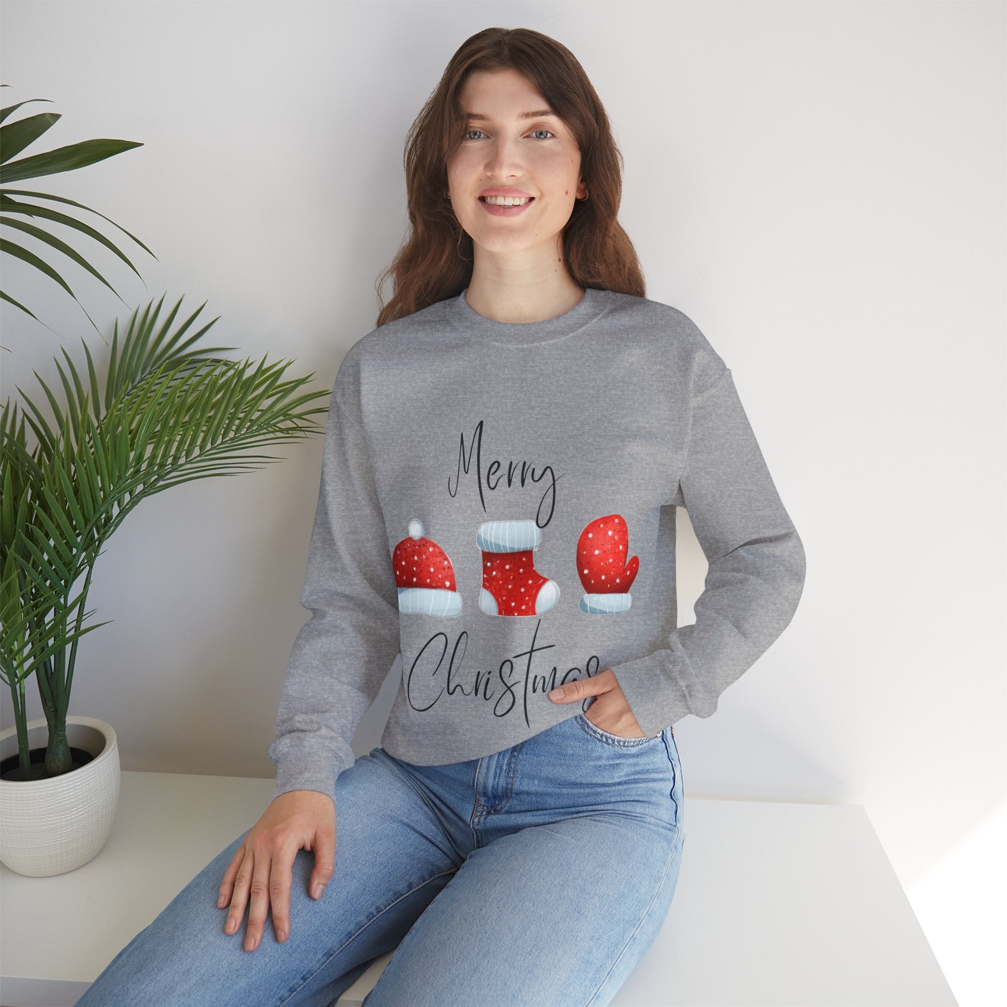Christmas Design Crewneck Sweatshirt