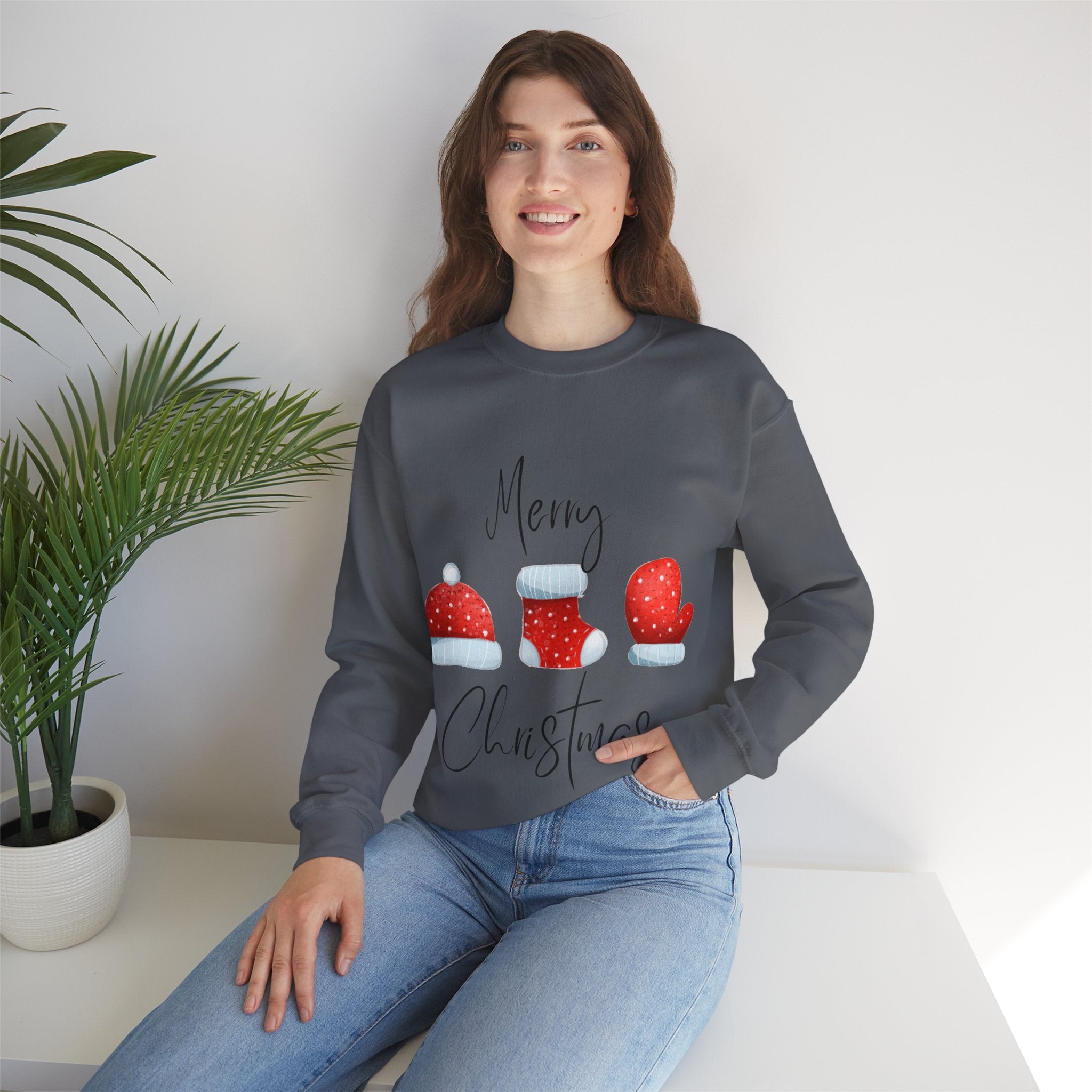 Christmas Design Crewneck Sweatshirt