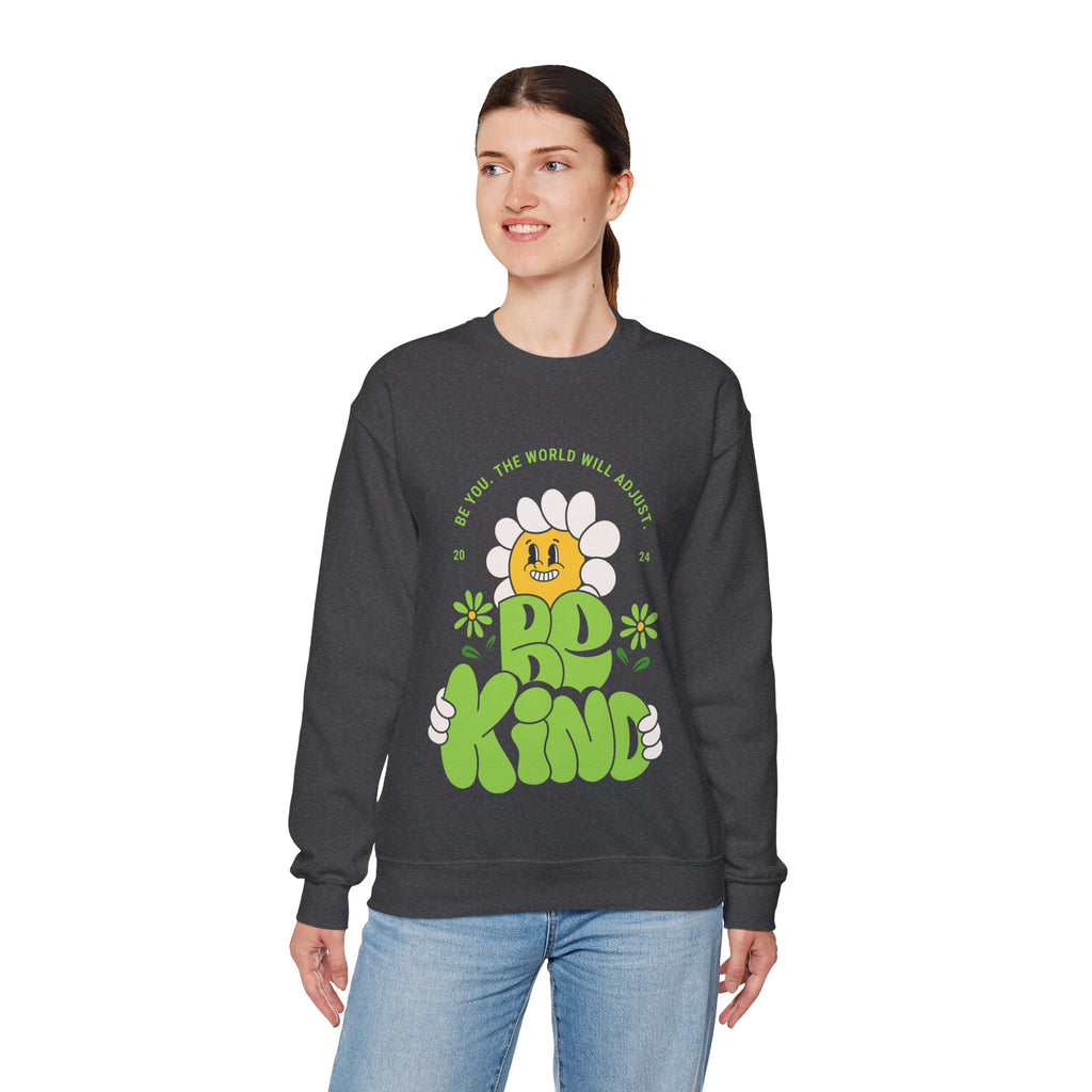 Trending Typo Design Crewneck Sweatshirt