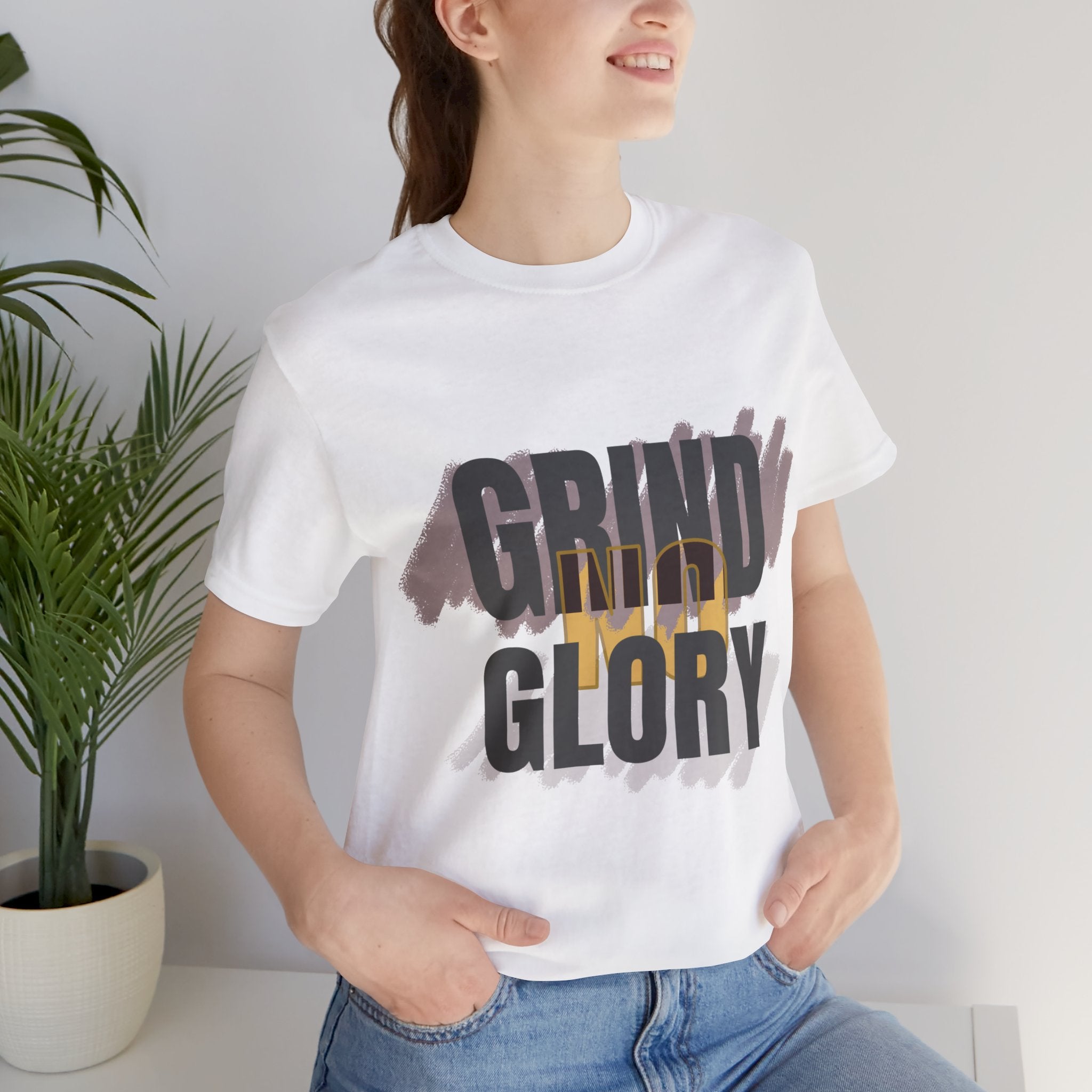 T-shirt with trending text