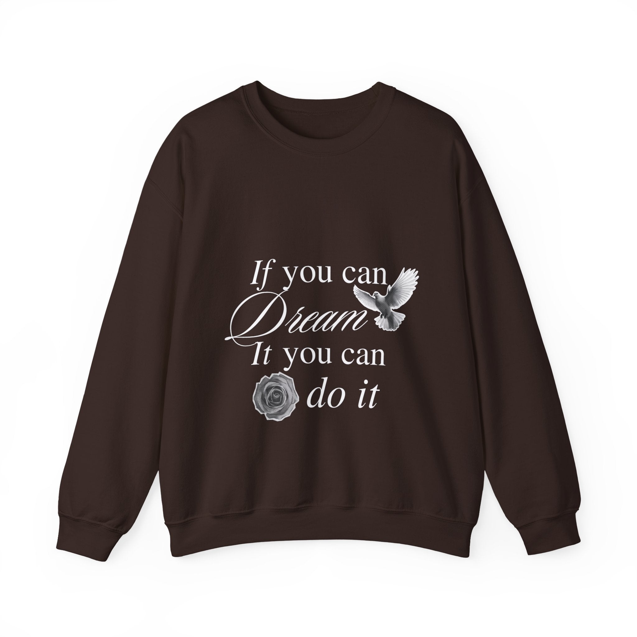 Trending Typo Design Crewneck Sweatshirt