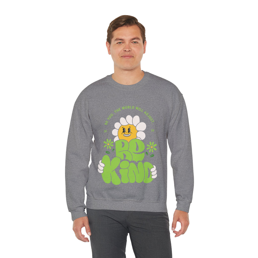 Trending Typo Design Crewneck Sweatshirt