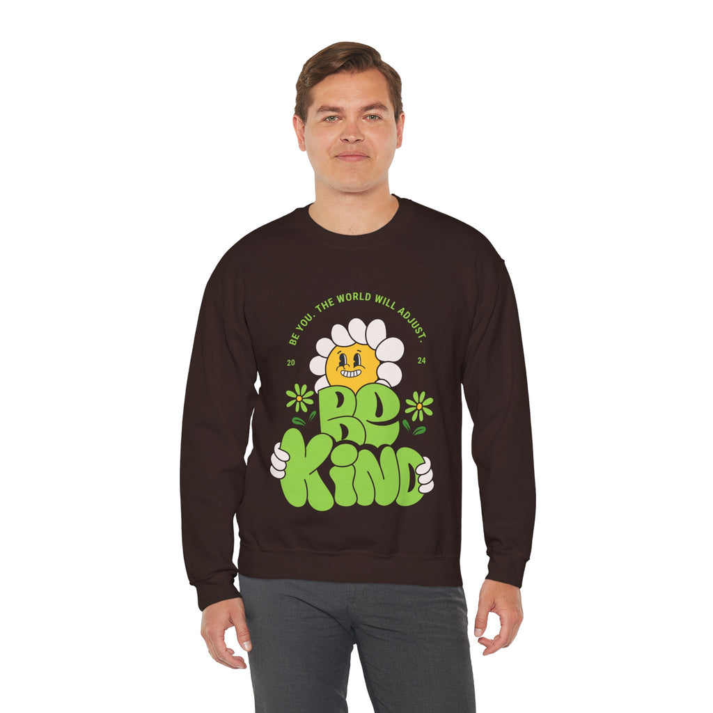 Trending Typo Design Crewneck Sweatshirt