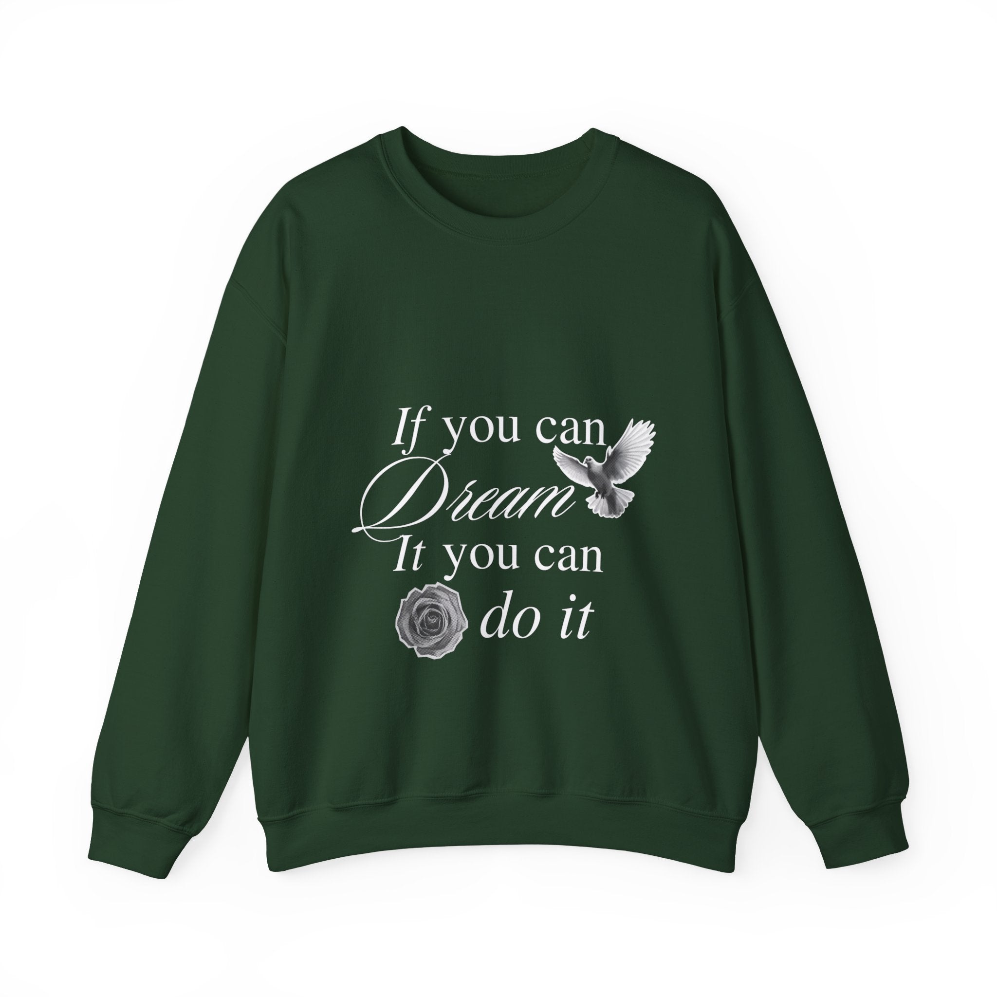 Trending Typo Design Crewneck Sweatshirt