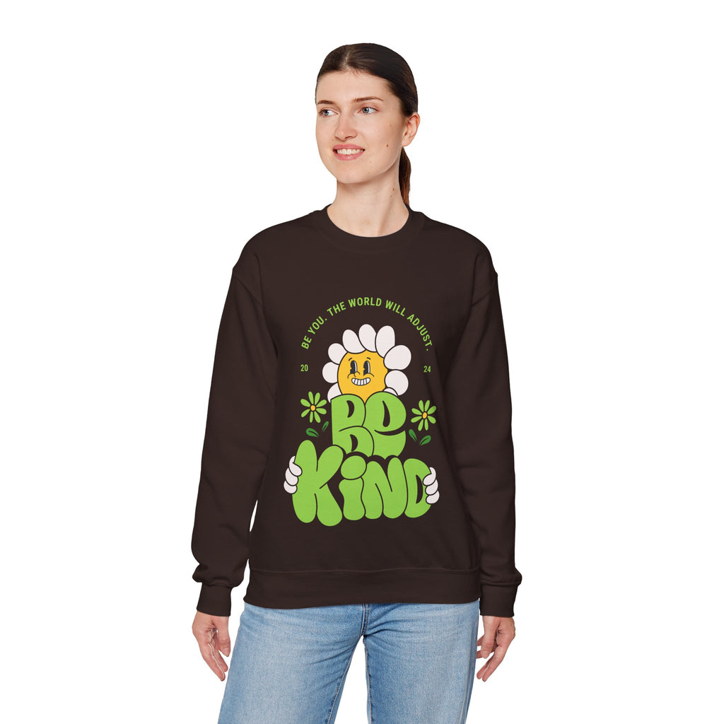 Trending Typo Design Crewneck Sweatshirt