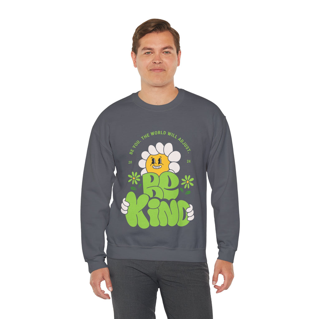 Trending Typo Design Crewneck Sweatshirt