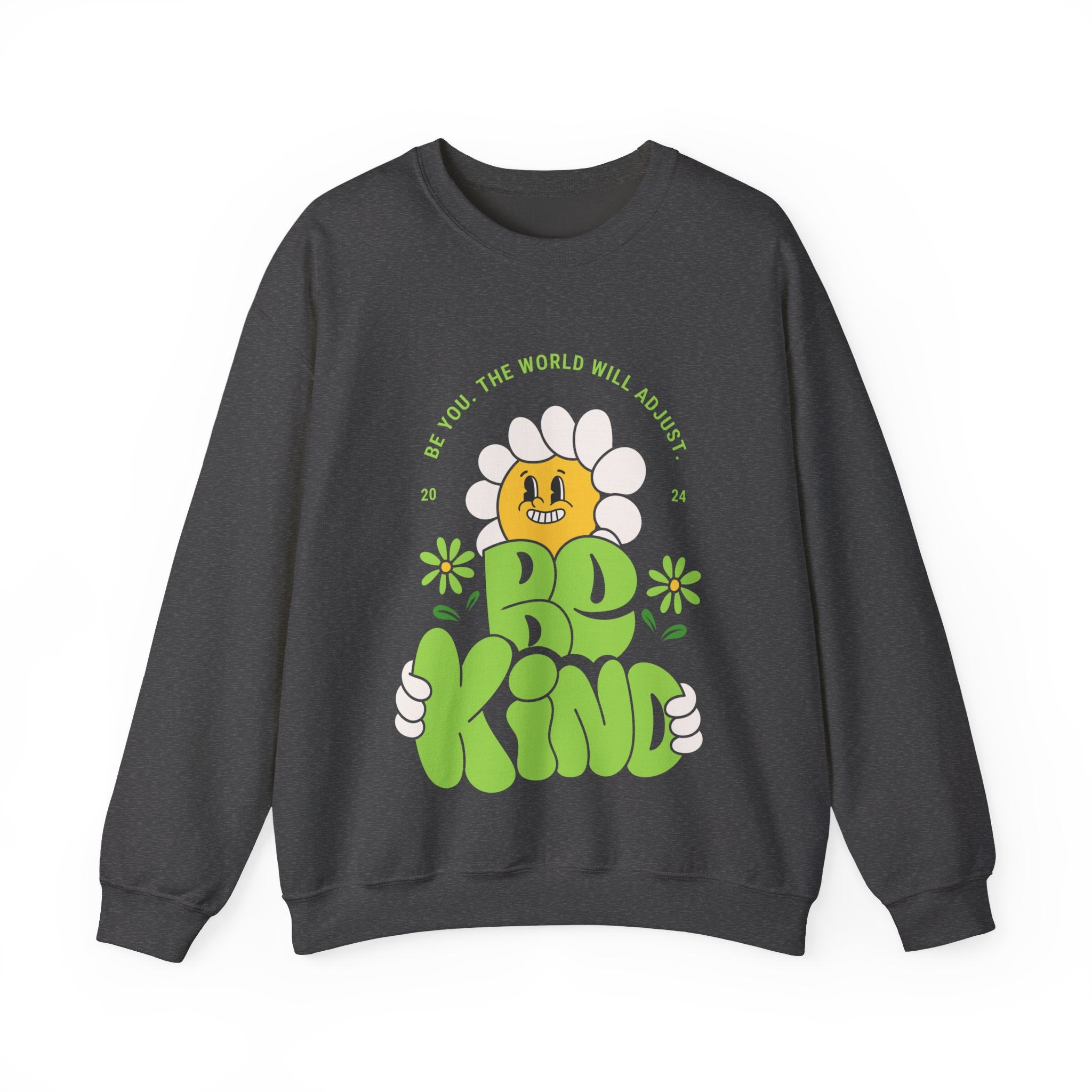 Trending Typo Design Crewneck Sweatshirt