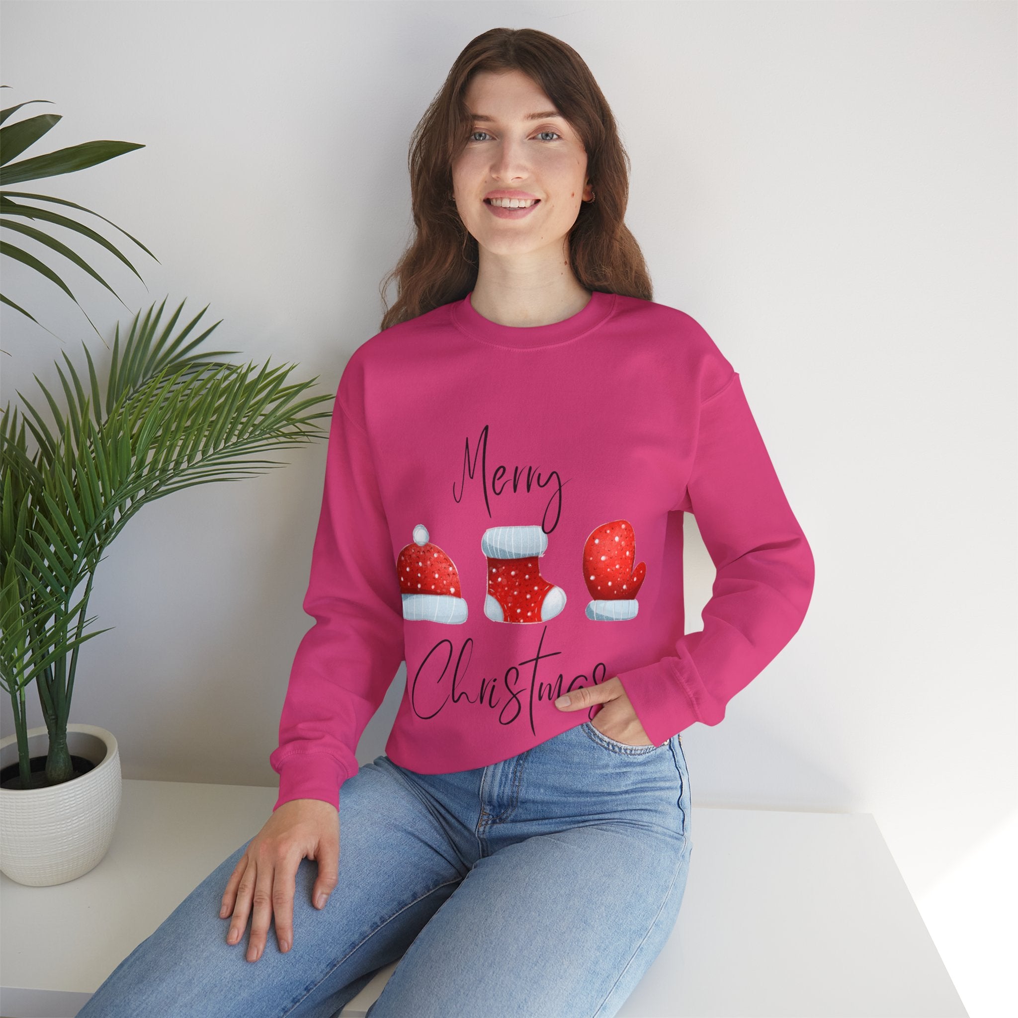 Christmas Design Crewneck Sweatshirt