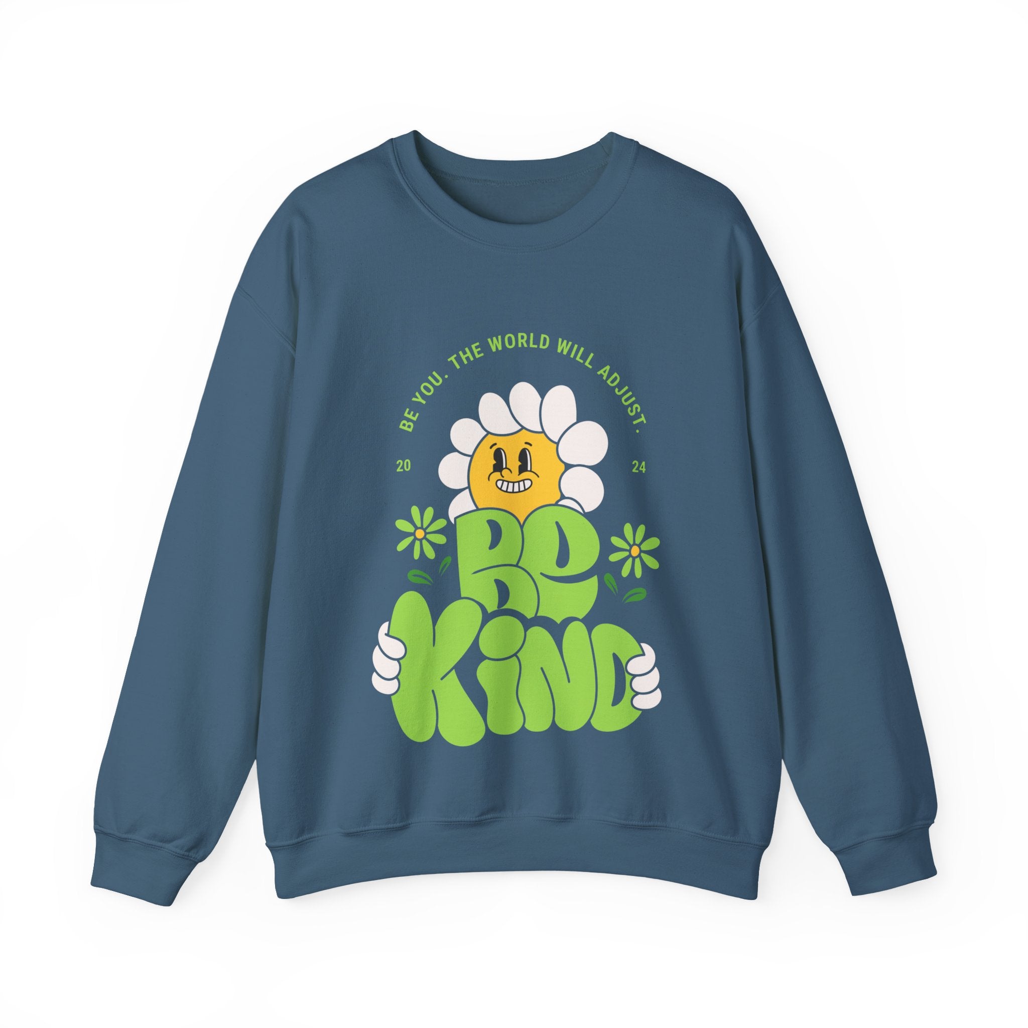 Trending Typo Design Crewneck Sweatshirt